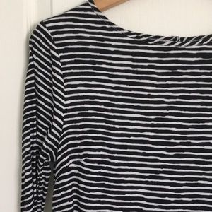 Gap XS Black & White Mini-dress